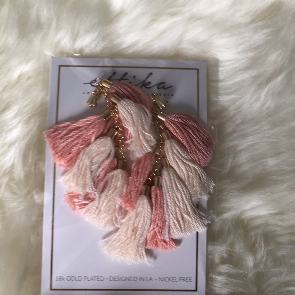 Ettika Day Dreamer Tassel Earrings